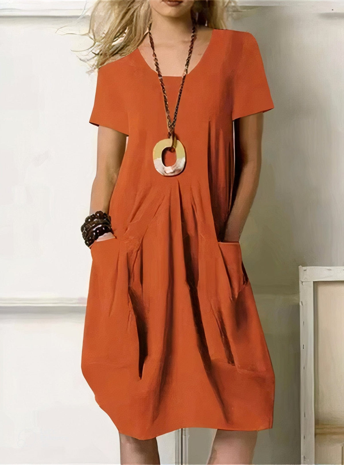 Kwani™ | Effortless Casual Flow Dress