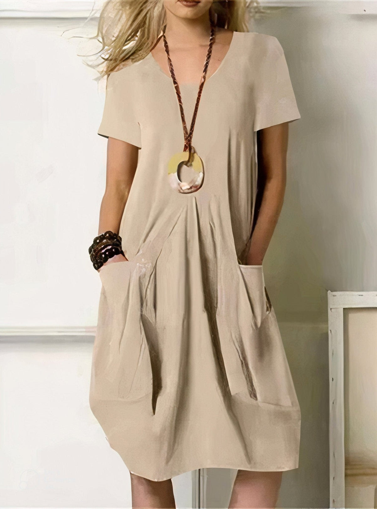 Kwani™ | Effortless Casual Flow Dress
