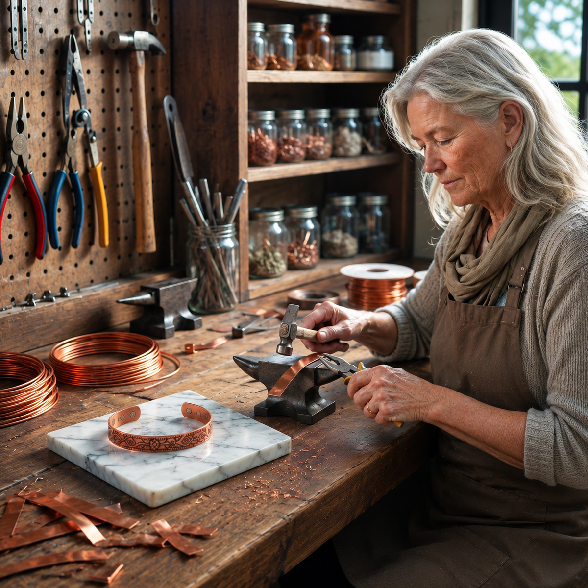 Bracken Copper Bracelet