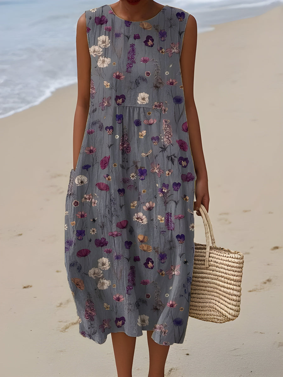 Gwen™ Floral Midi Dress