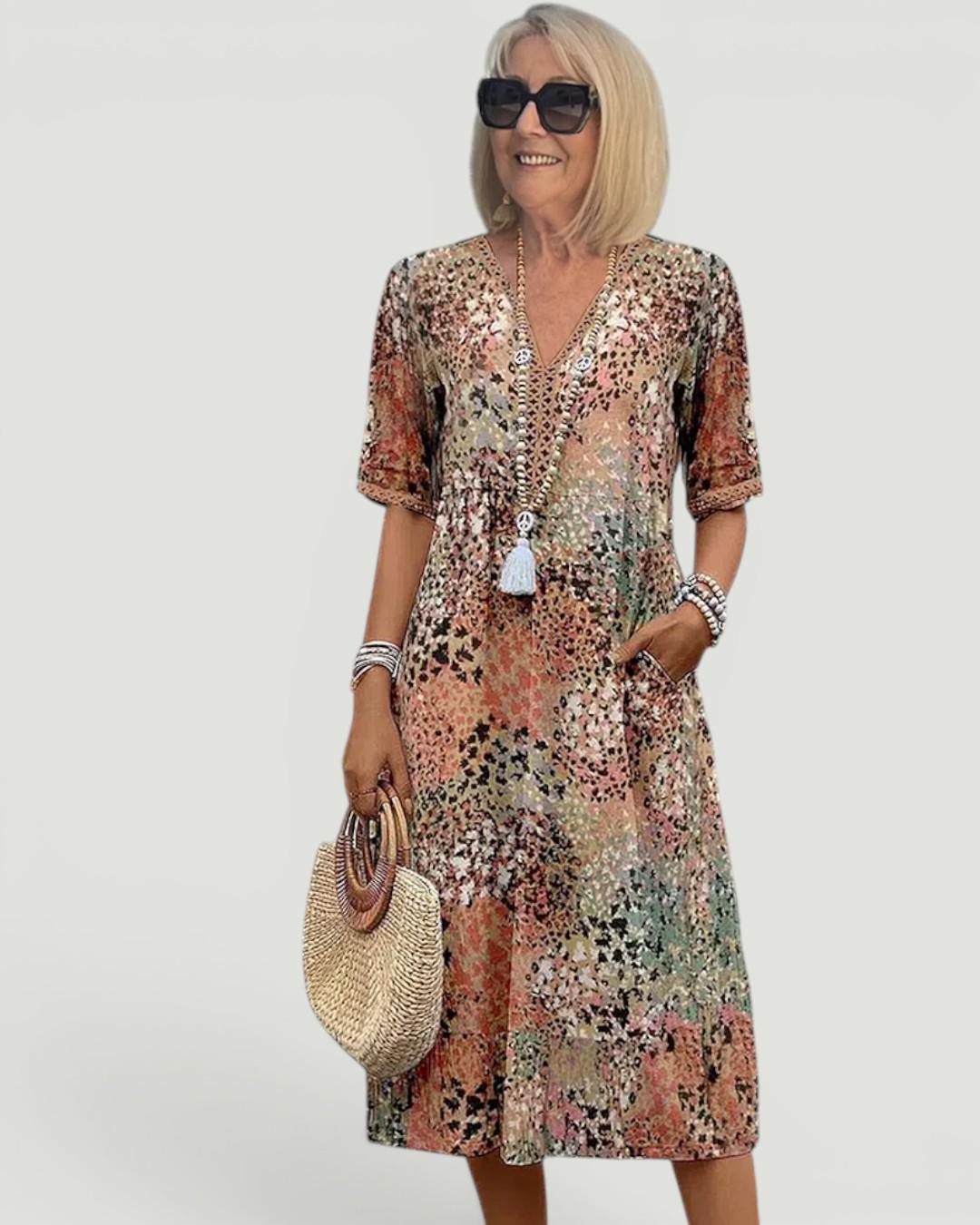 Jessica™  Effortless Midi Dress
