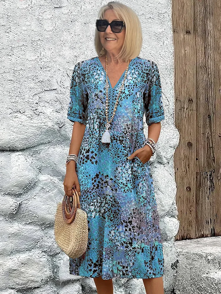 Jessica™  Effortless Midi Dress