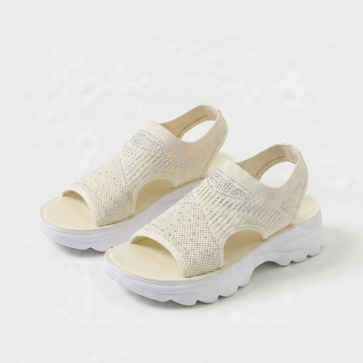 Nora™ Breathable Knit Platform Sandals