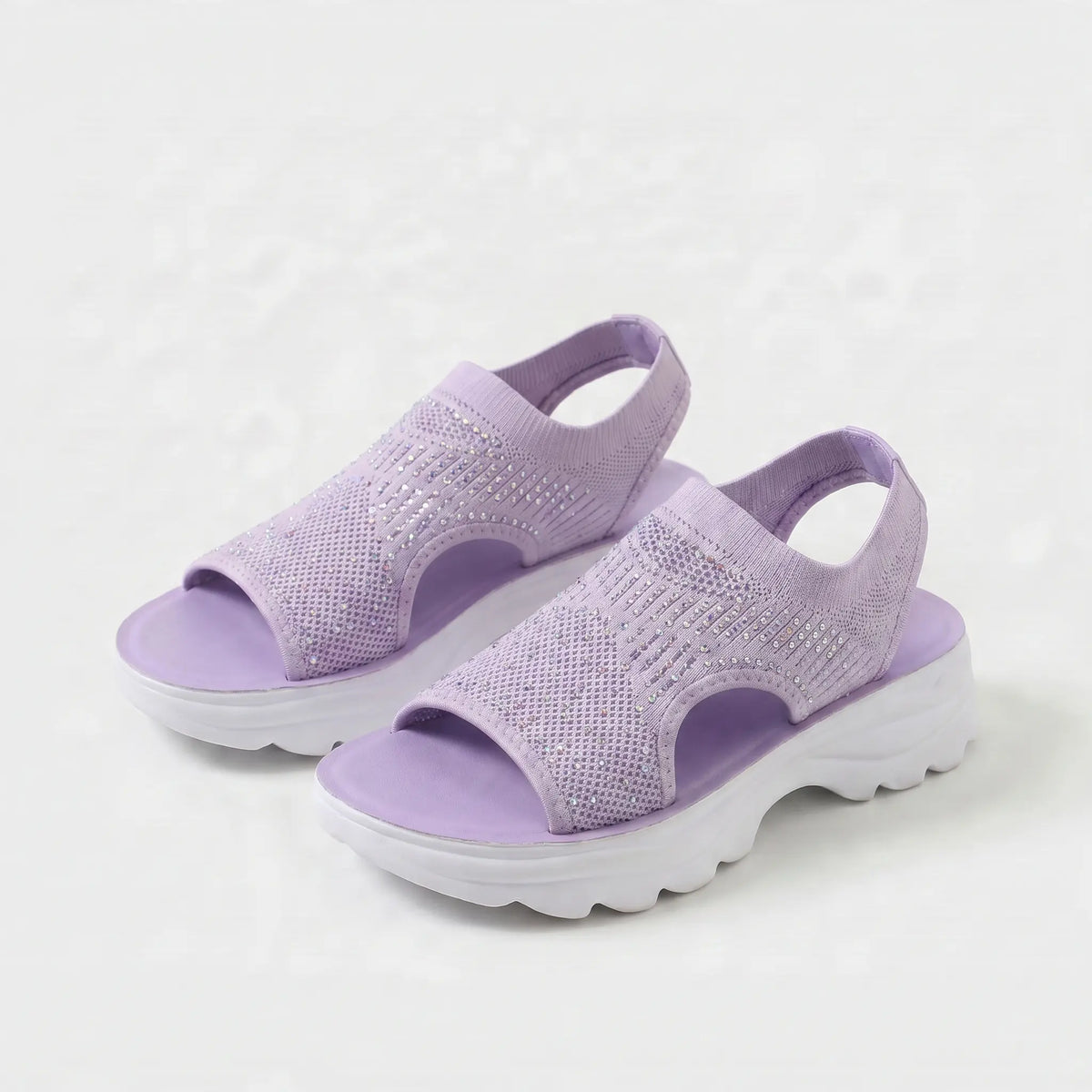 Nora™ Breathable Knit Platform Sandals