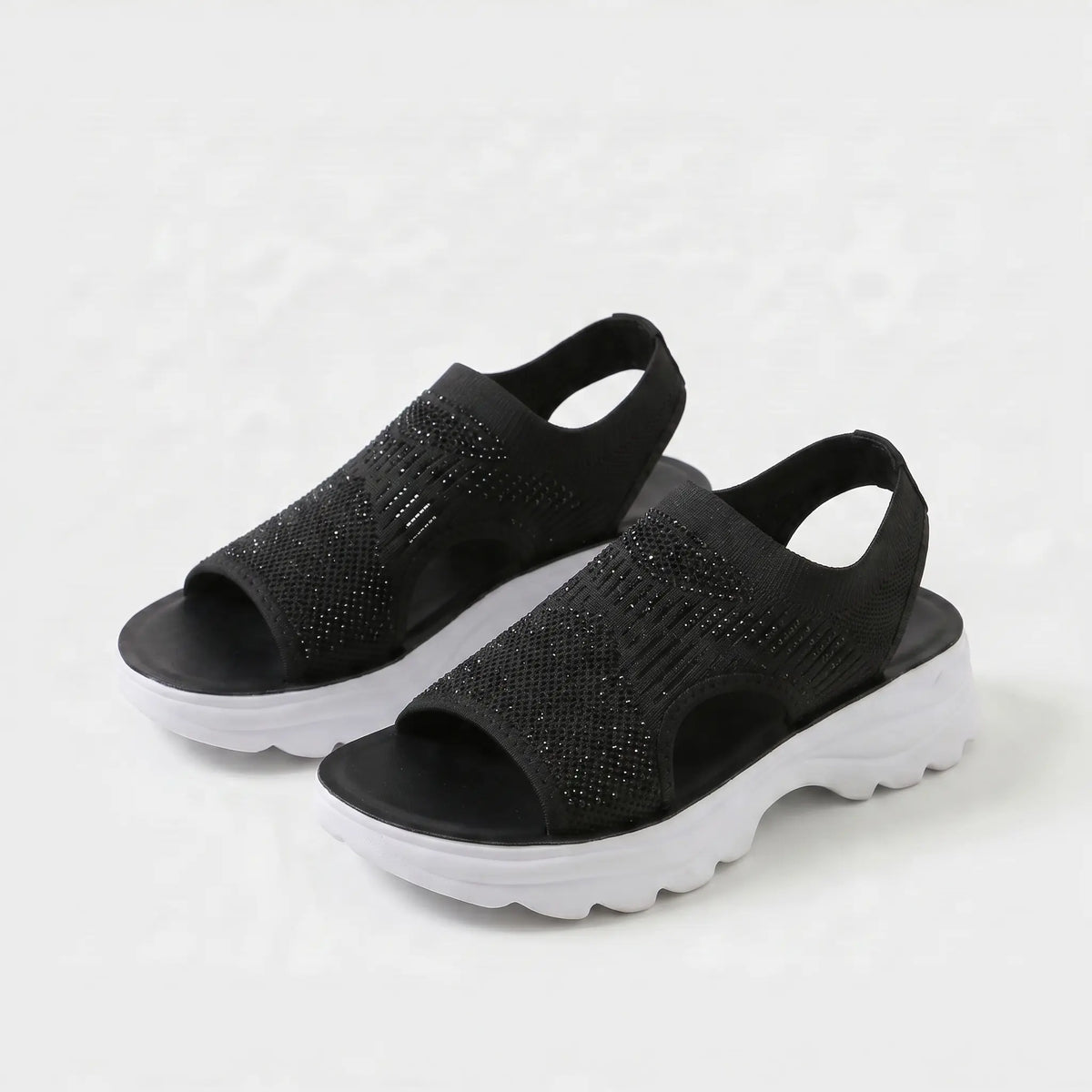 Nora™ Breathable Knit Platform Sandals