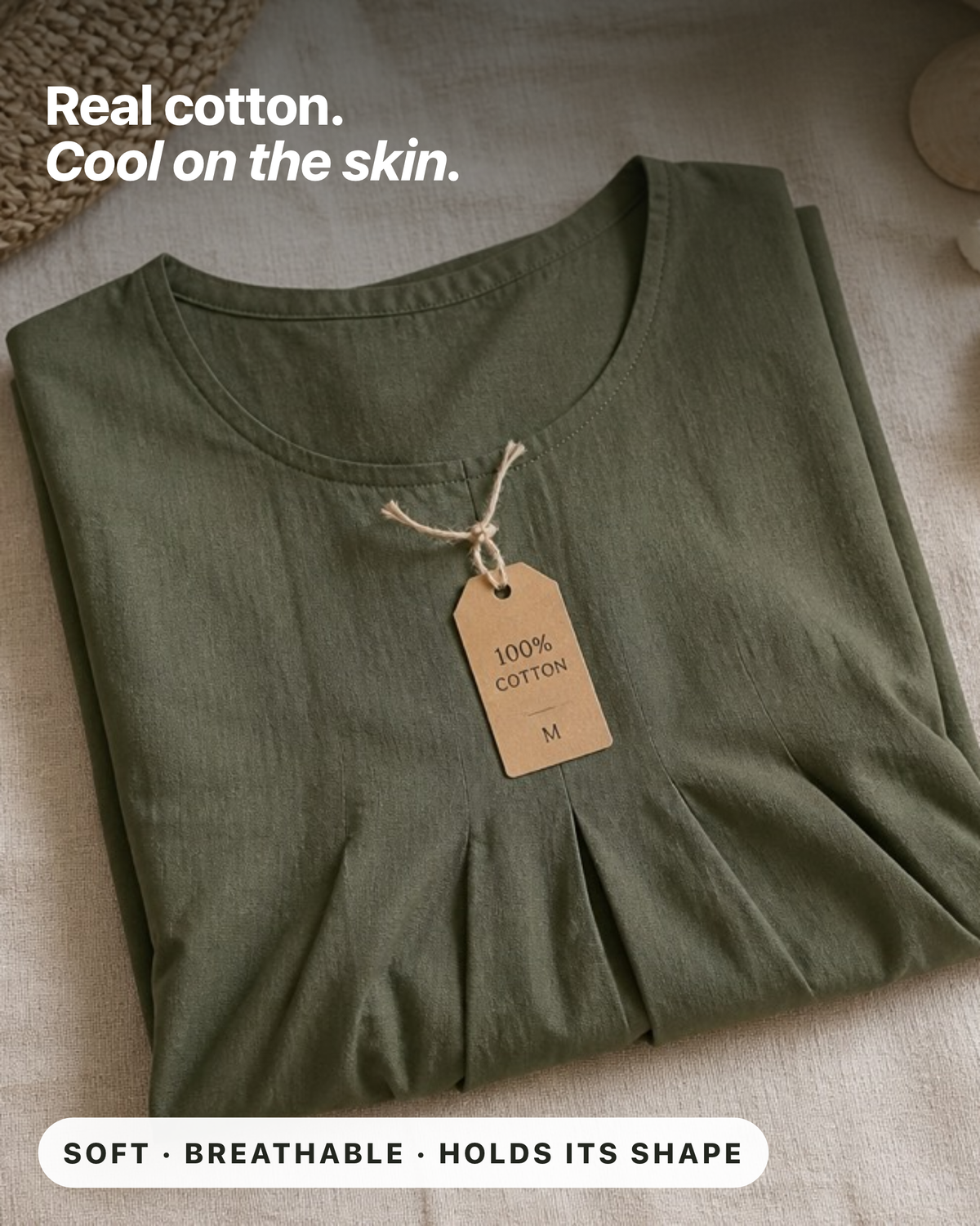 Kwani™ | Effortless Casual Flow Dress