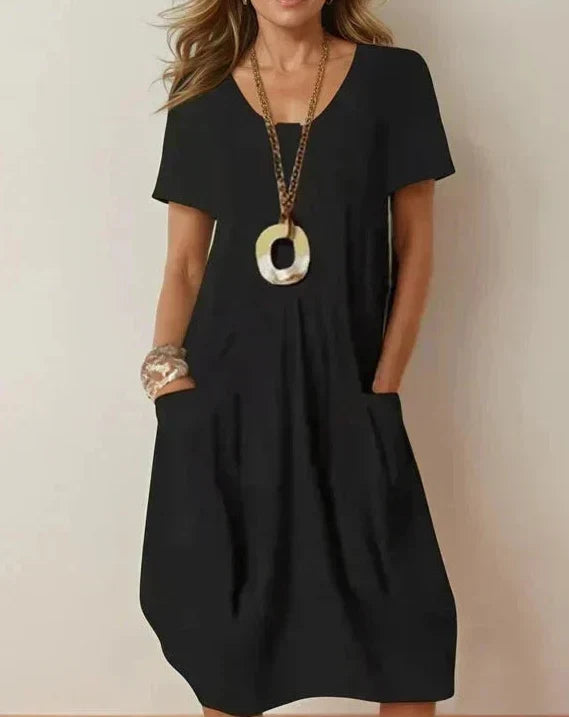 Kwani™ | Effortless Casual Flow Dress