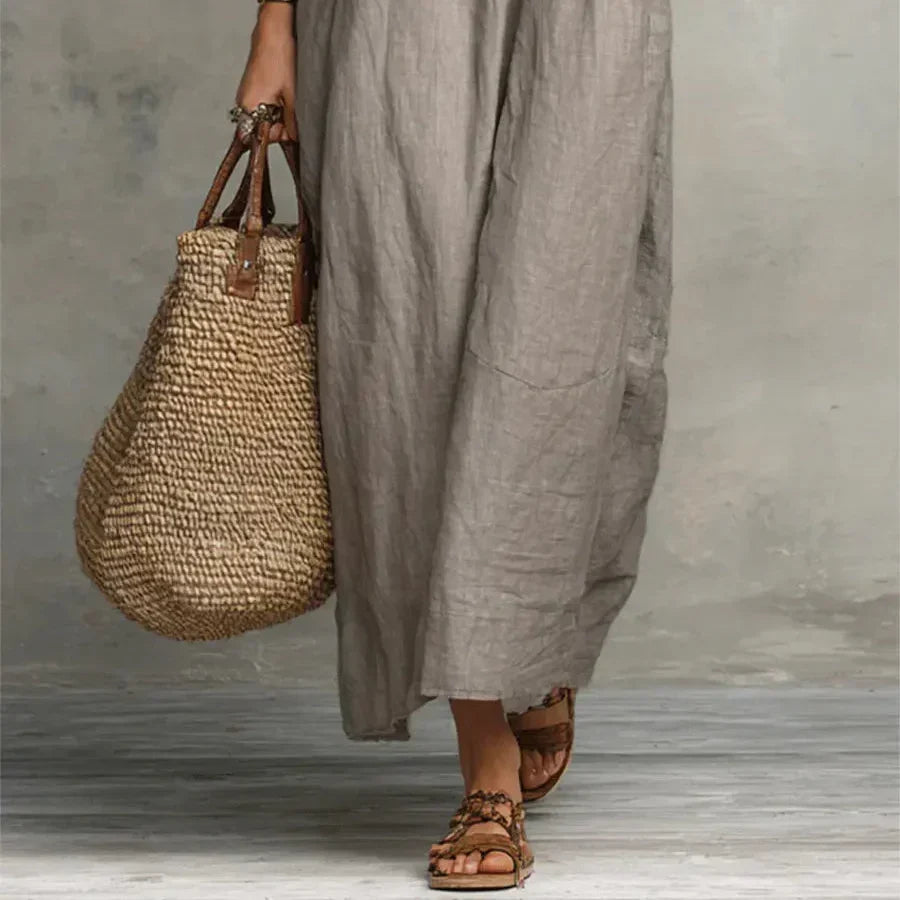 Valentina | Effortless Ruffle Maxi Dress